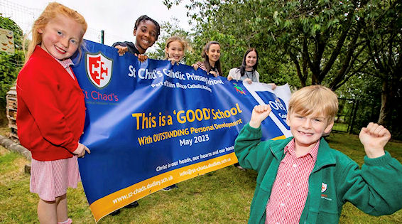 St Chad's is a good school - Ofsted
