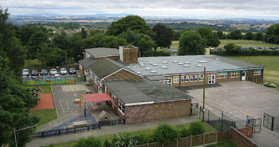 Our school from above